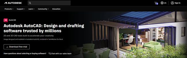 home page autocad